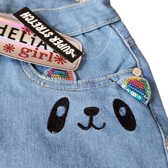 Delia's Girl Super Stretch Shorts, Size 16, NWT - Picture 2 of 6